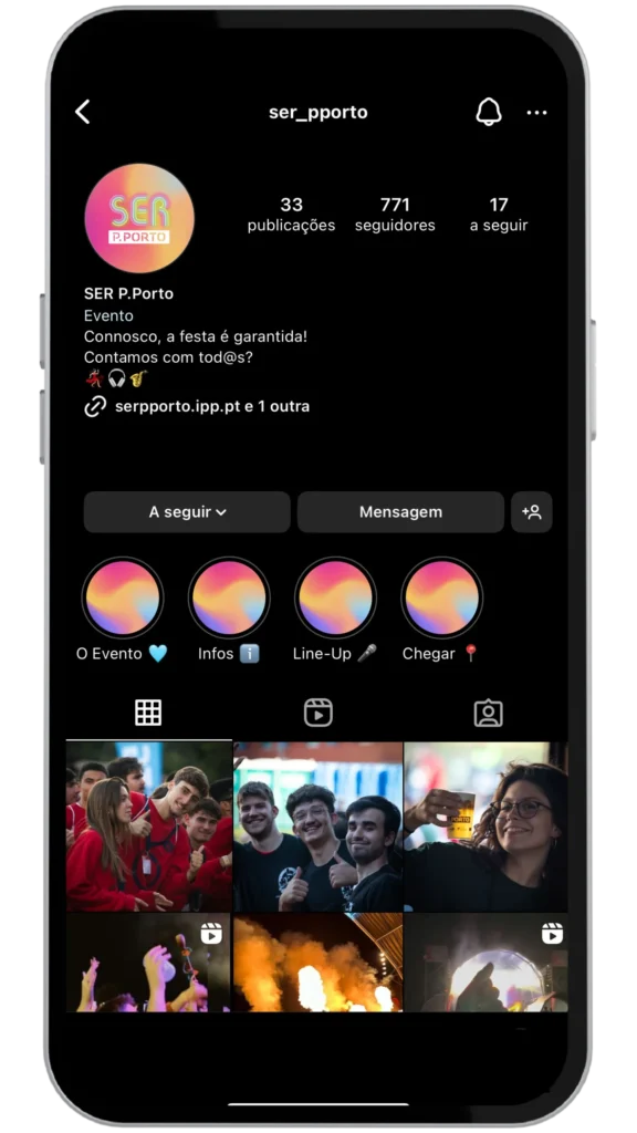 Projeto NONAME com Politécnico do Porto Redes Sociais